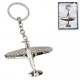 RAF Silverplated Keyring - Hurricane