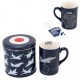 RAF Silhouette Series Mug in Storage Tin - Hawk
