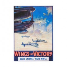 RAF Tin Wall Plaque - Lancaster